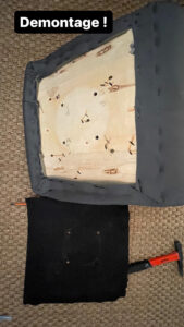 demontage tabouret